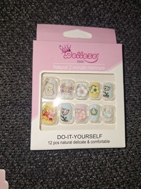Kids Pink & White Do-It-Yourself Small Pet Nail Set